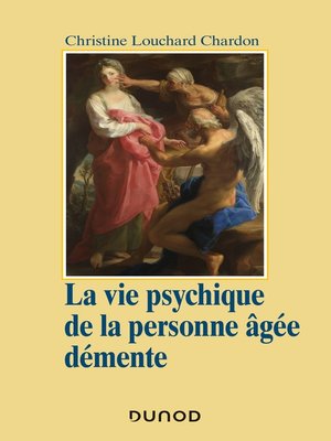 cover image of La vie psychique de la personne âgée démente